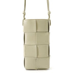 Bottega Veneta Shoulder Bag Intrecciato Cassette Phone Pouch Green