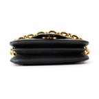 Bottega Veneta Shoulder Bag Mount Envelope Leather Black — view 3