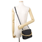 Bottega Veneta Shoulder Bag Mount Envelope Leather Black — view 4
