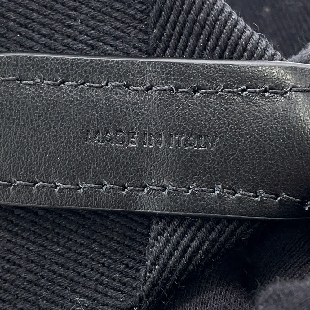 Celine Shoulder Strap Logo Canvas Black — view 8