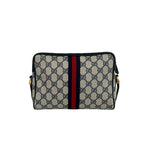Gucci Vintage Sherry Line GG Logo Pattern Leather Mini Shoulder Bag Crossbody — view 3
