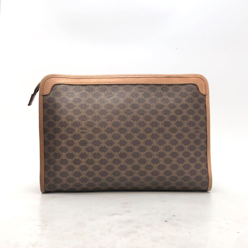 Celine Macadam Clutch Second Brown — view 2