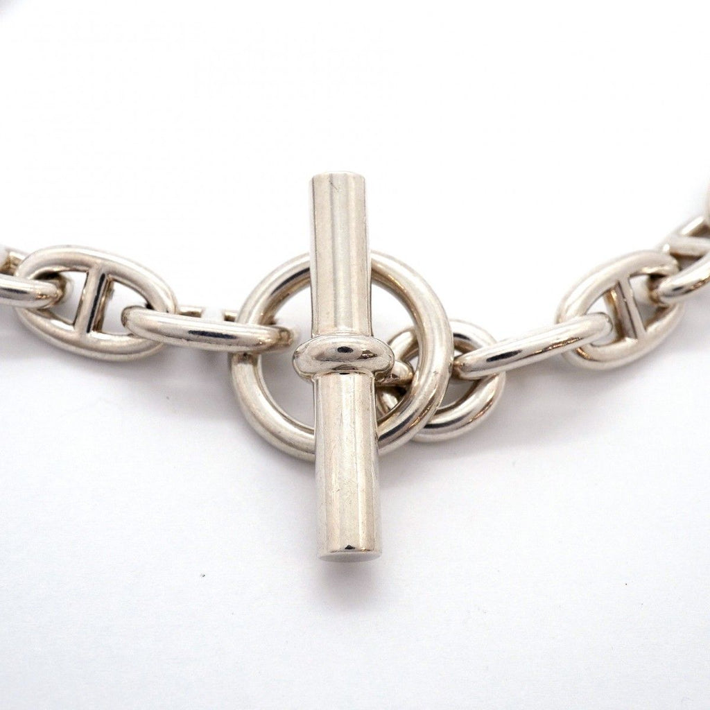 Hermes Necklace Chaine D'ancre MM 36 Pieces Silver — view 4