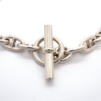 Hermes Necklace Chaine D'ancre MM 36 Pieces Silver — view 4