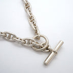 Hermes Necklace Chaine D'ancre MM 36 Pieces Silver — view 2