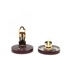 Chanel Earrings CC Logo Round — view 3