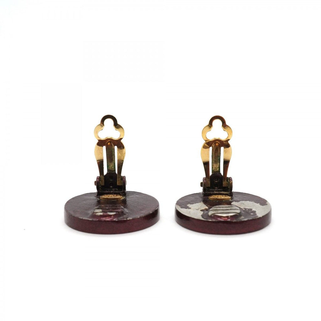 Chanel Earrings CC Logo Round — view 7