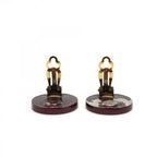 Chanel Earrings CC Logo Round — view 7