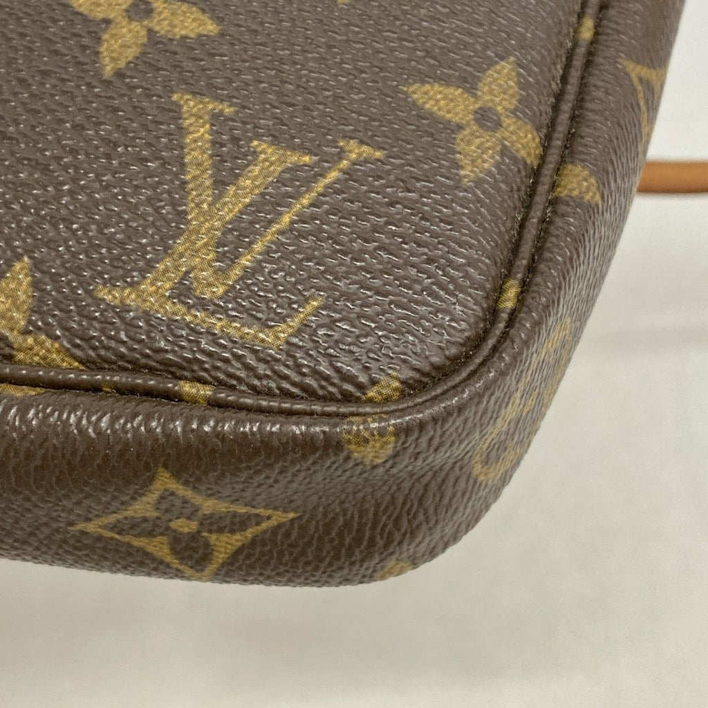 Louis Vuitton Pouch Monogram Pochette Soirle Brown — view 6