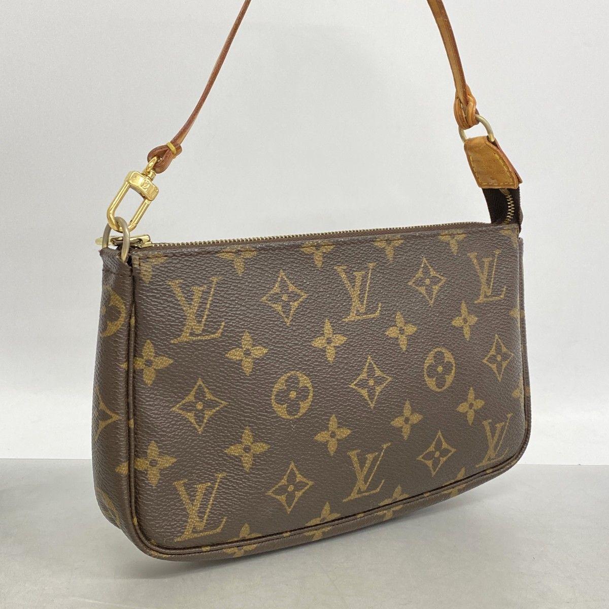 Louis Vuitton Pouch Monogram Pochette Soirle Brown — view 2