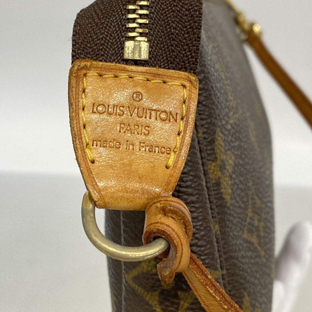 Louis Vuitton Pouch Monogram Pochette Soirle Brown — view 5