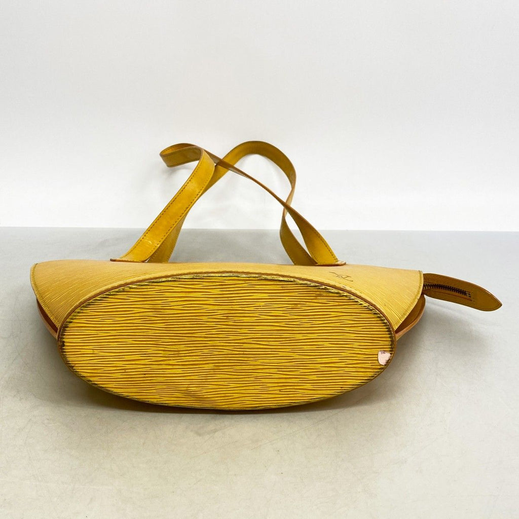 Louis Vuitton Shoulder Bag Epi Saint Jacques Jaune — view 3
