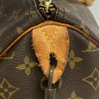 Louis Vuitton Handbag Monogram Speedy 35 Brown — view 8