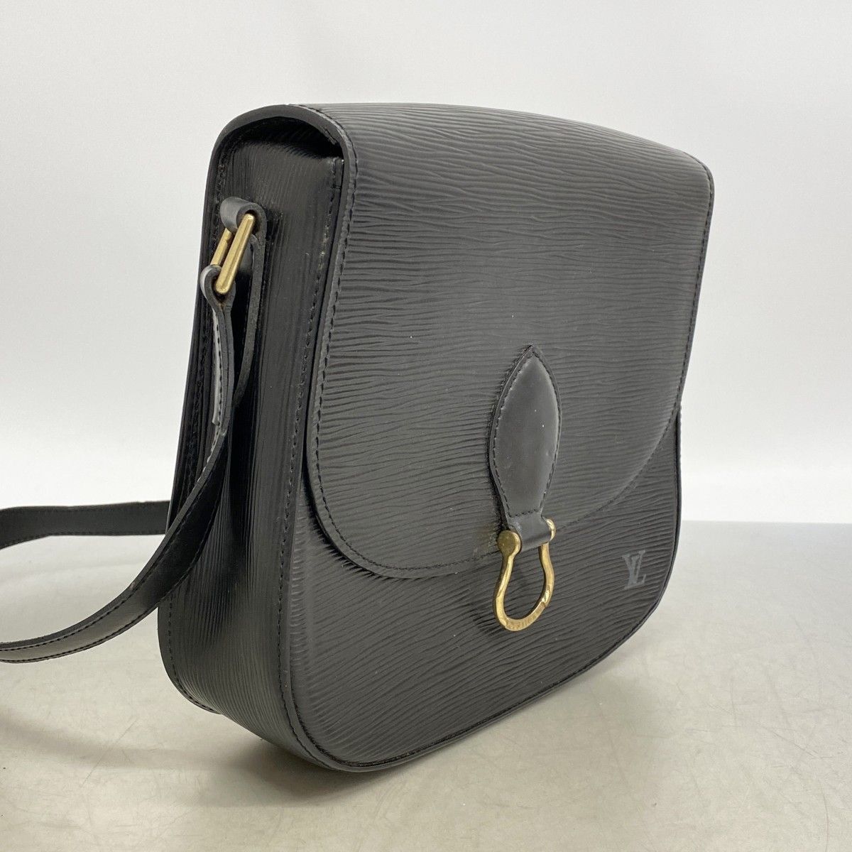 Louis Vuitton Shoulder Bag Epi Saint Cloud Noir — view 2