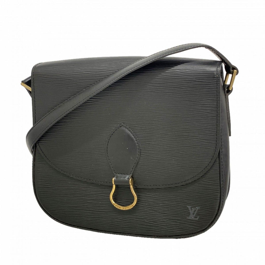Louis Vuitton Shoulder Bag Epi Saint Cloud Noir