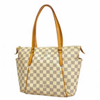 Louis Vuitton Tote Damier Azur Totally PM White