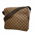 Louis Vuitton Shoulder Bag Damier Naviglio Ebene