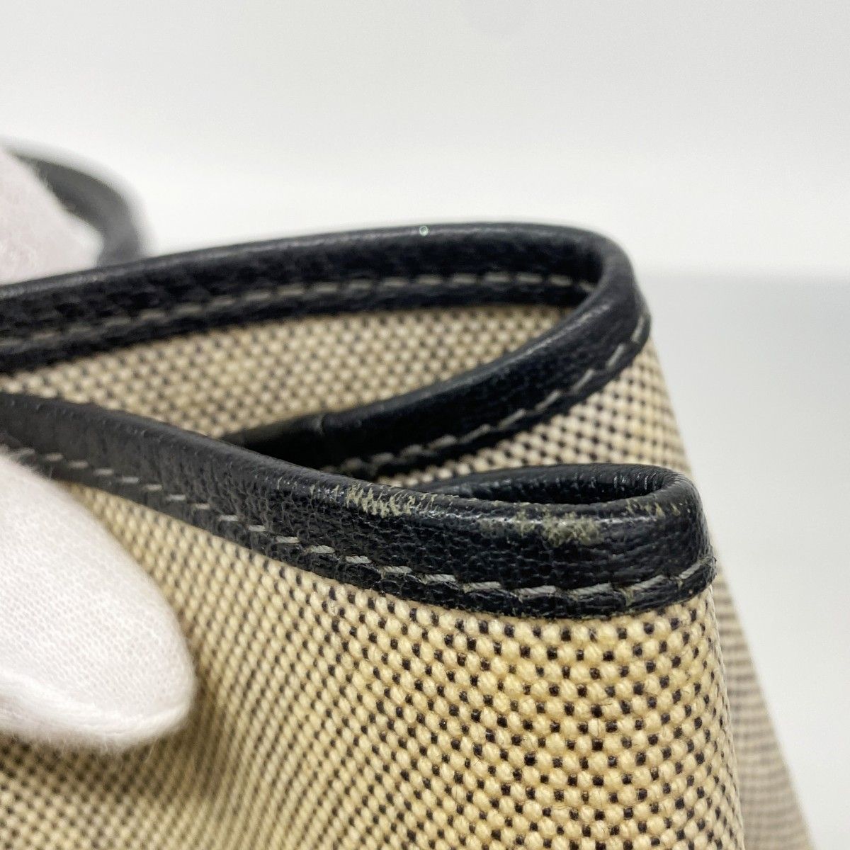Hermes Tote Garden Party PM Toile Ash Black Silver — view 6