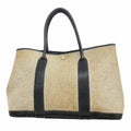 Hermes Tote Garden Party PM Toile Ash Black Silver