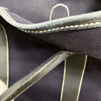 Hermes Tote Garden Party PM Toile Ash Navy Silver — view 8