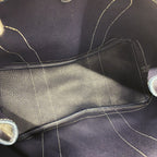 Hermes Tote Garden Party PM Toile Ash Navy Silver — view 4
