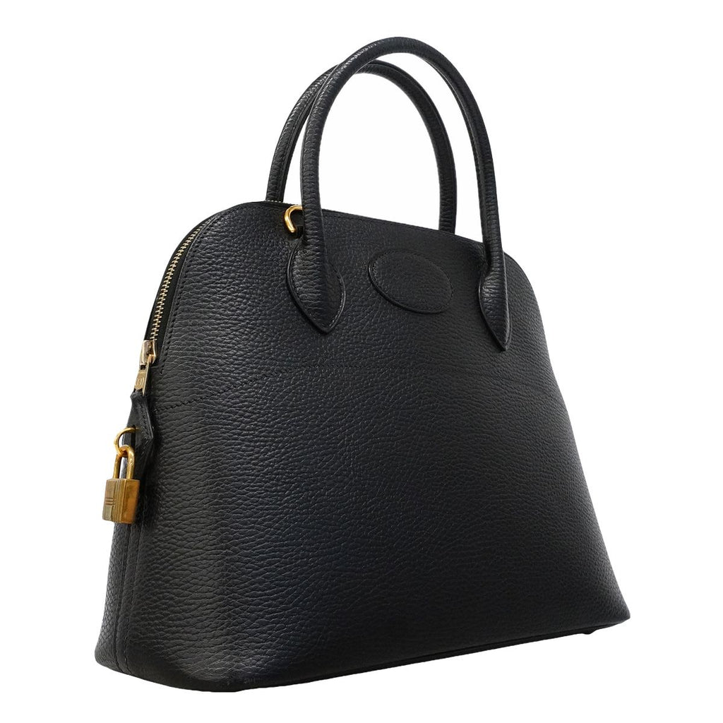 Hermes Handbag Bolide 31 Ardennes Black Gold 2-Way — view 2