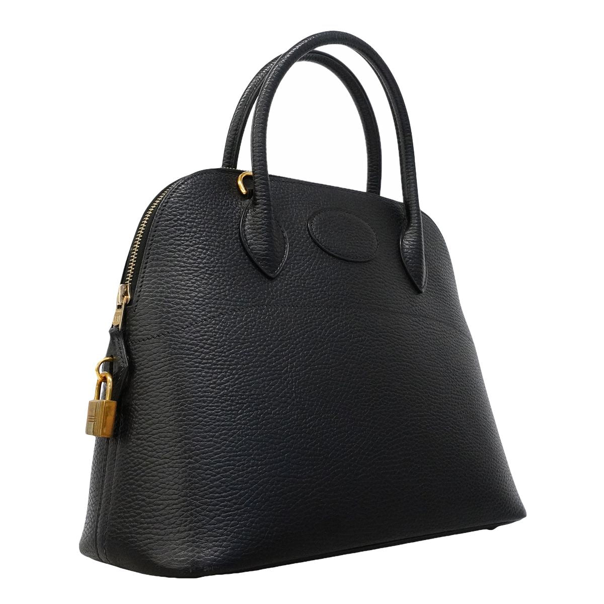 Hermes Handbag Bolide 31 Ardennes Black Gold 2-Way — view 2