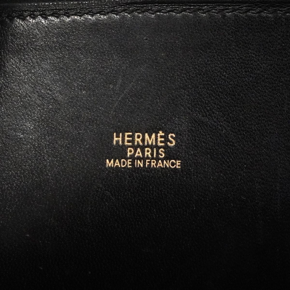 Hermes Handbag Bolide 31 Ardennes Black Gold 2-Way — view 5