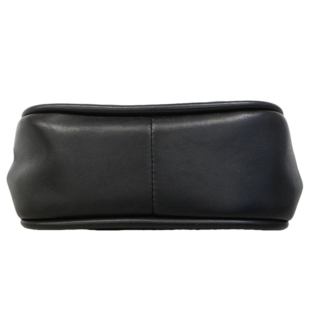 Chanel Handbag Stitch Lambskin Black Champagne Gold 2-Way — view 3