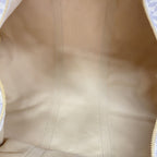 Louis Vuitton Boston Bag Damier Azur Keepall 50 White — view 4