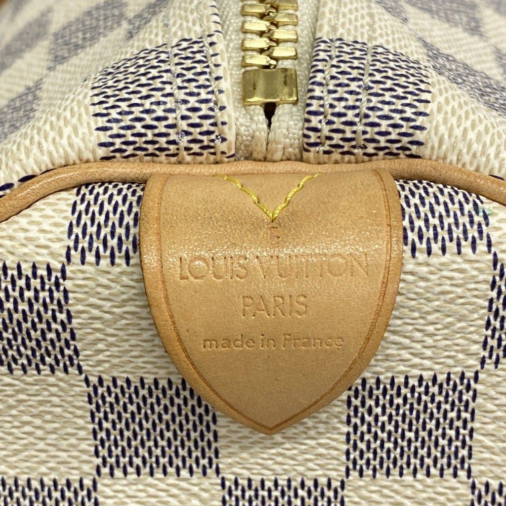 Louis Vuitton Boston Bag Damier Azur Keepall 50 White — view 5