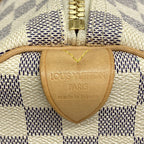 Louis Vuitton Boston Bag Damier Azur Keepall 50 White — view 5