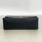 Chanel Shoulder Bag Diana Lambskin Black Gold — view 3