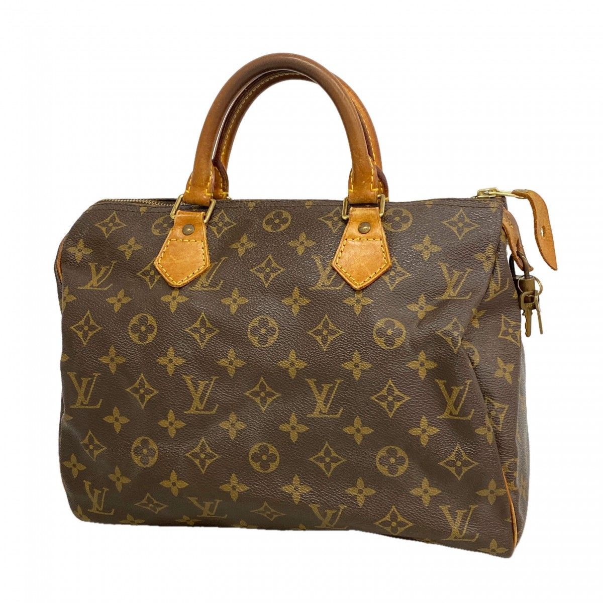 Louis Vuitton Handbag Monogram Speedy 30 Brown