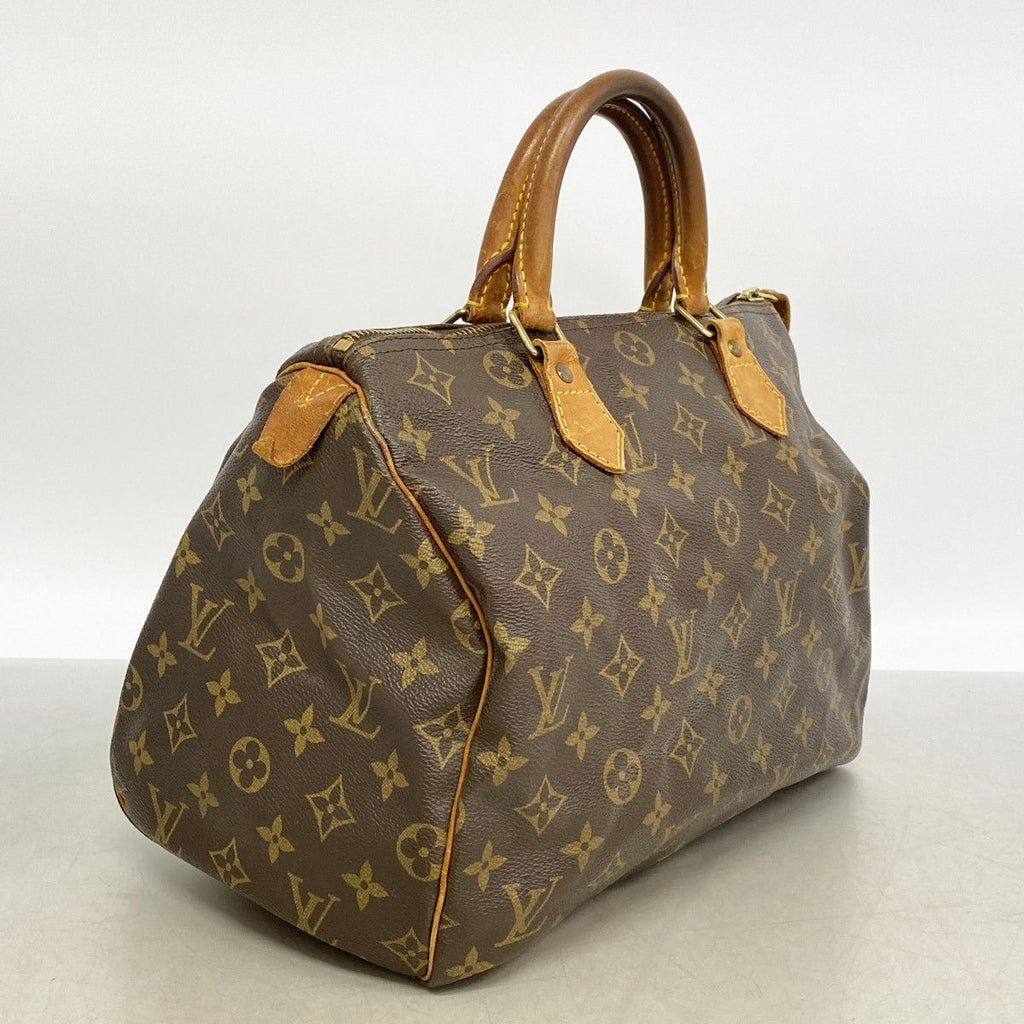 Louis Vuitton Handbag Monogram Speedy 30 Brown — view 2