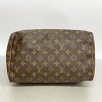 Louis Vuitton Handbag Monogram Speedy 30 Brown — view 3