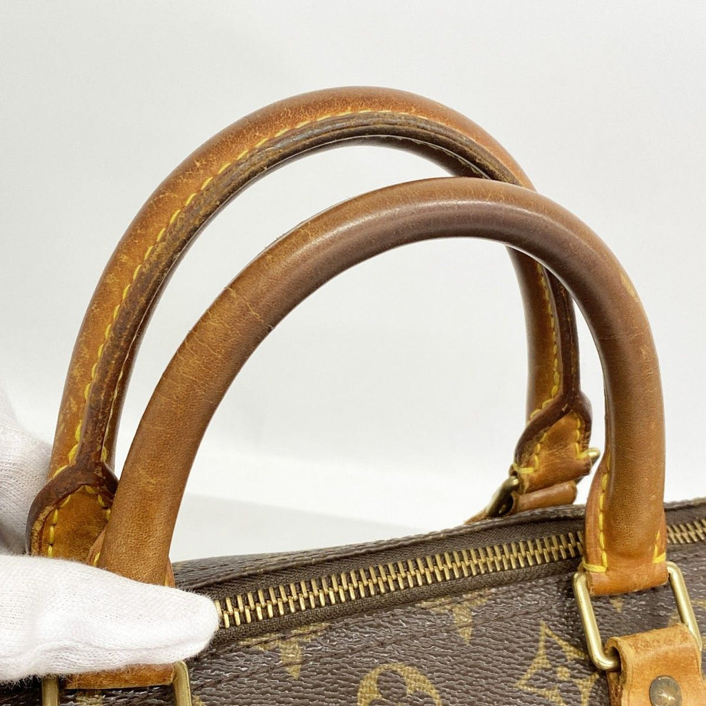 Louis Vuitton Handbag Monogram Speedy 30 Brown — view 8