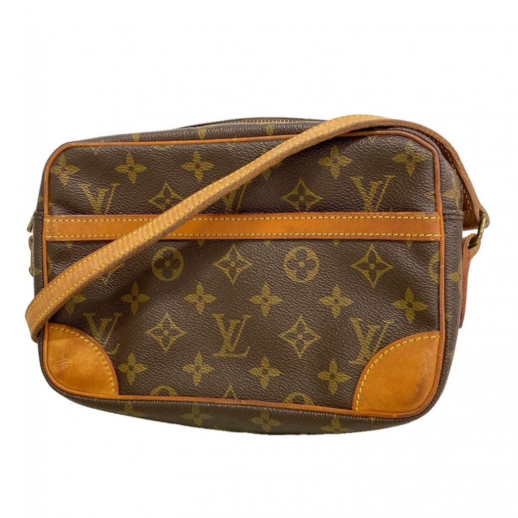 Louis Vuitton Shoulder Bag Monogram Trocadero 23 Brown