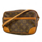 Louis Vuitton Shoulder Bag Monogram Trocadero 23 Brown