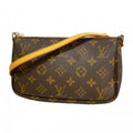 Louis Vuitton Shoulder Bag Monogram Pochette Soirle Brown