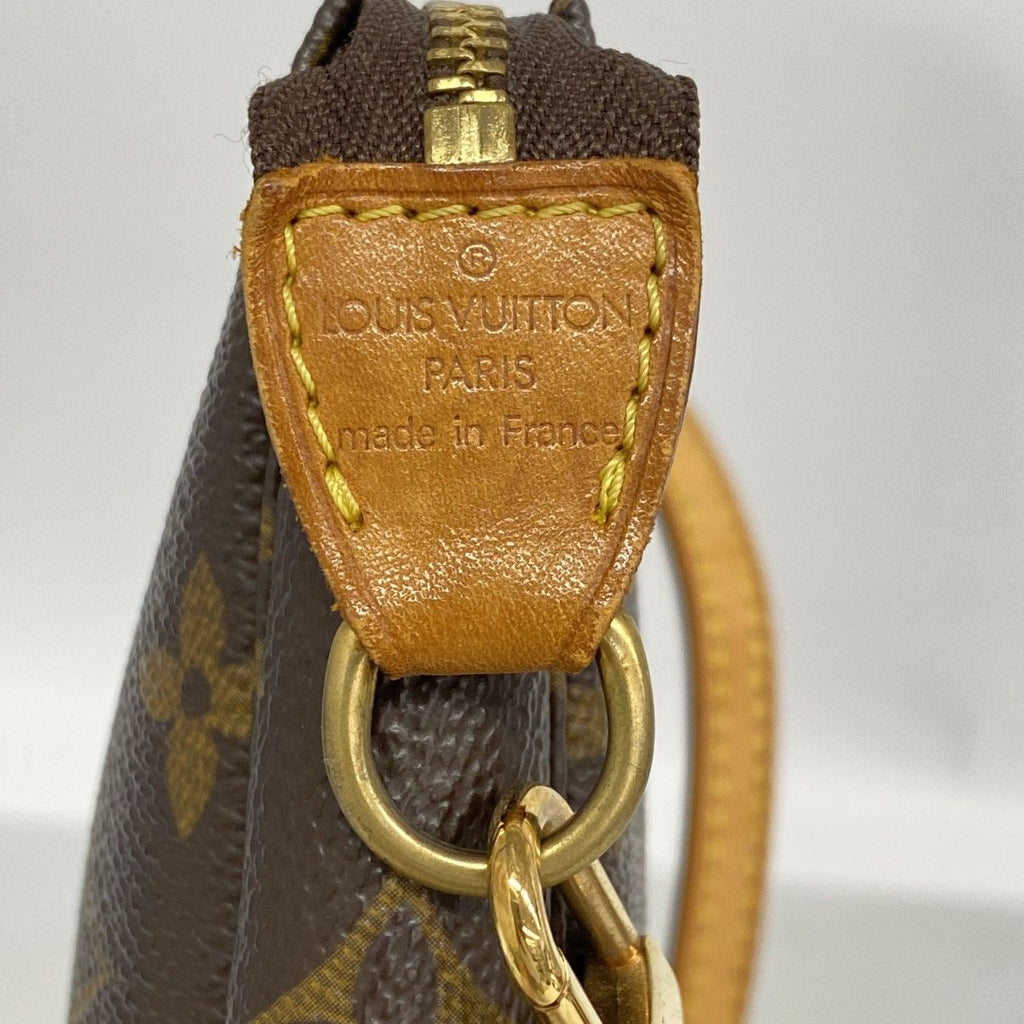 Louis Vuitton Shoulder Bag Monogram Pochette Soirle Brown — view 5