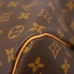 Louis Vuitton Boston Bag Monogram Keepall 60 Brown — view 8