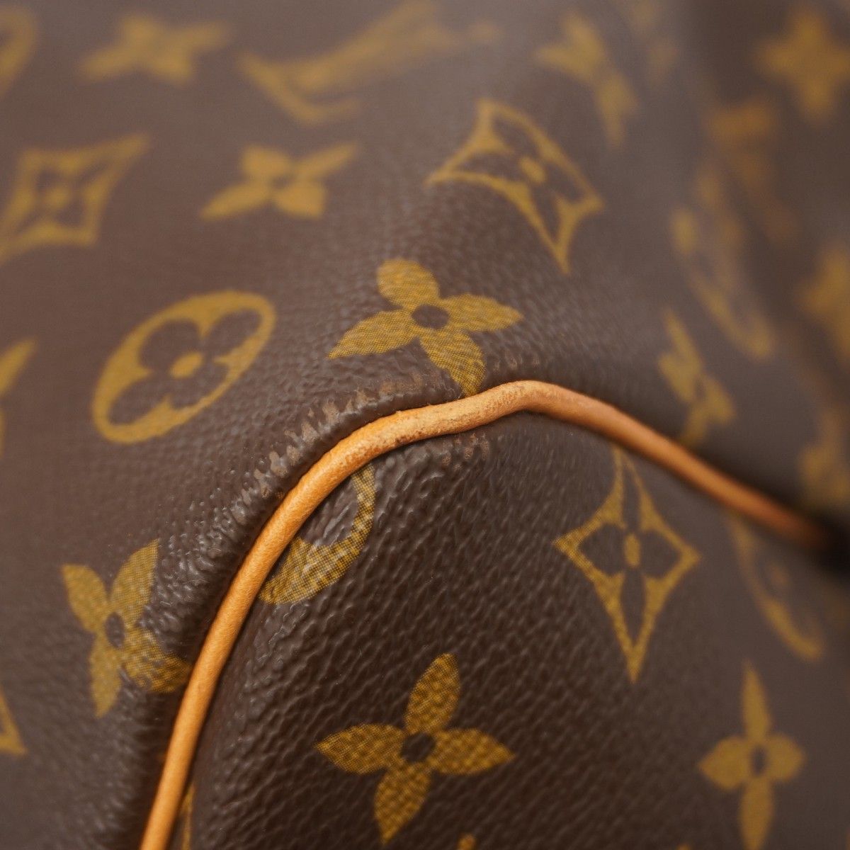 Louis Vuitton Boston Bag Monogram Keepall 60 Brown — view 8