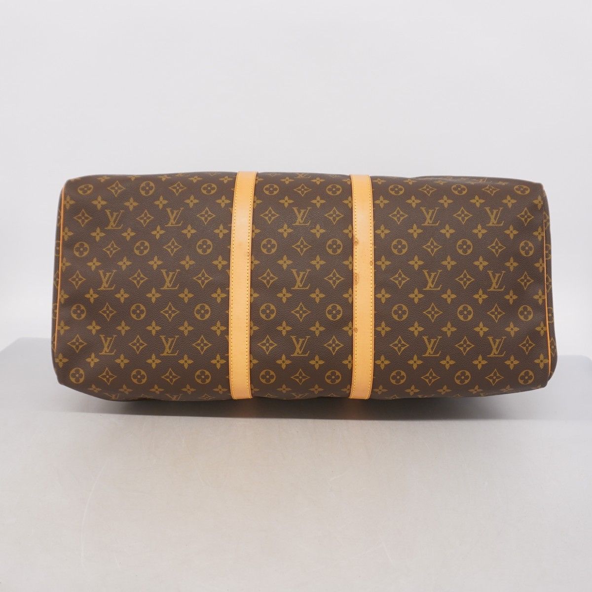 Louis Vuitton Boston Bag Monogram Keepall 60 Brown — view 3