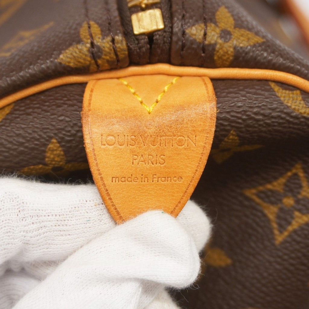 Louis Vuitton Boston Bag Monogram Keepall 60 Brown — view 5
