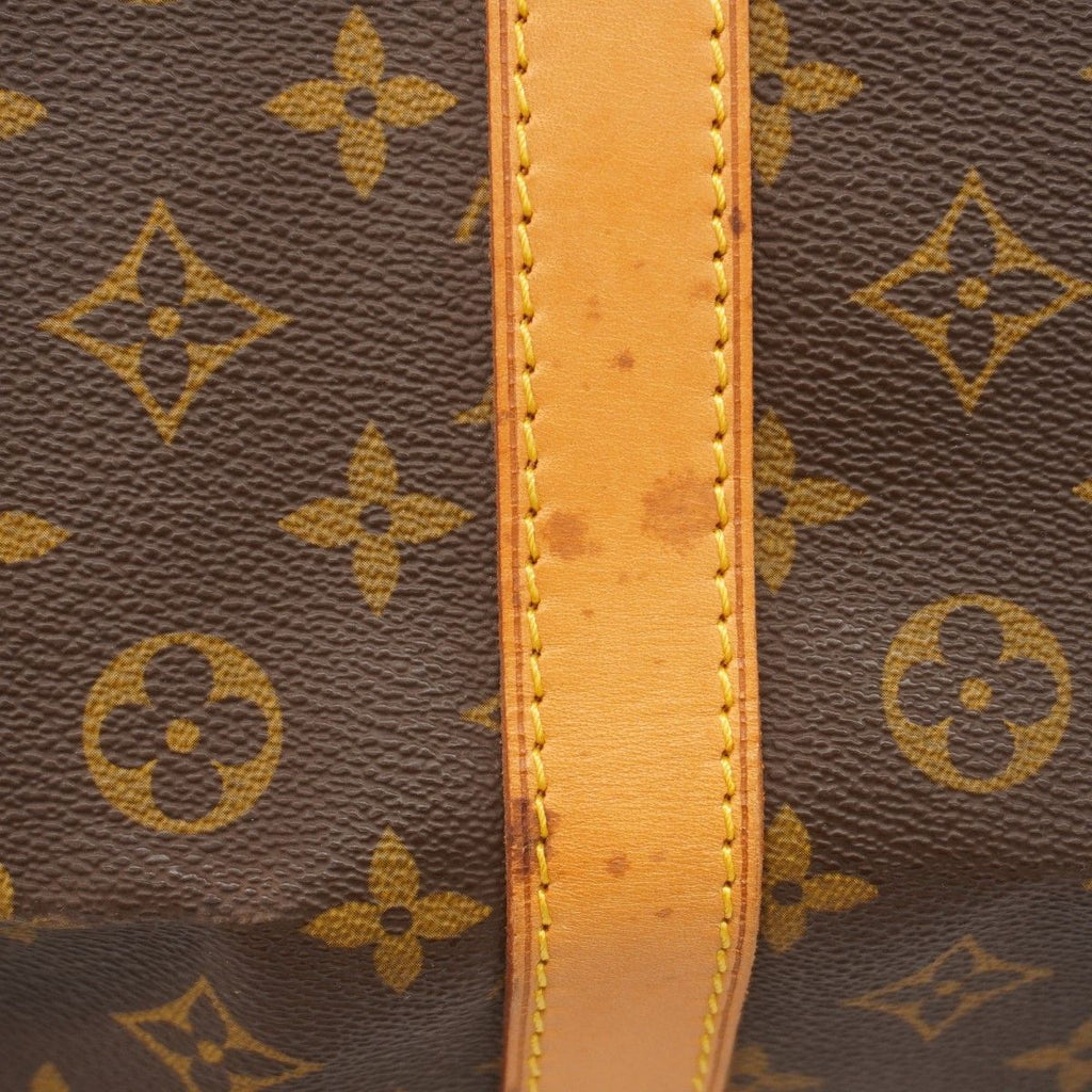Louis Vuitton Boston Bag Monogram Keepall 60 Brown — view 7
