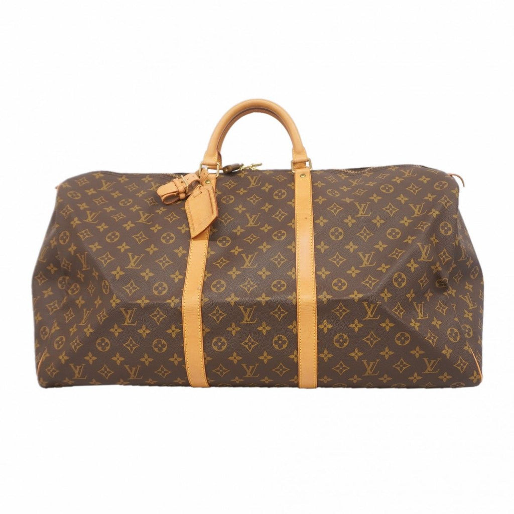 Louis Vuitton Boston Bag Monogram Keepall 60 Brown