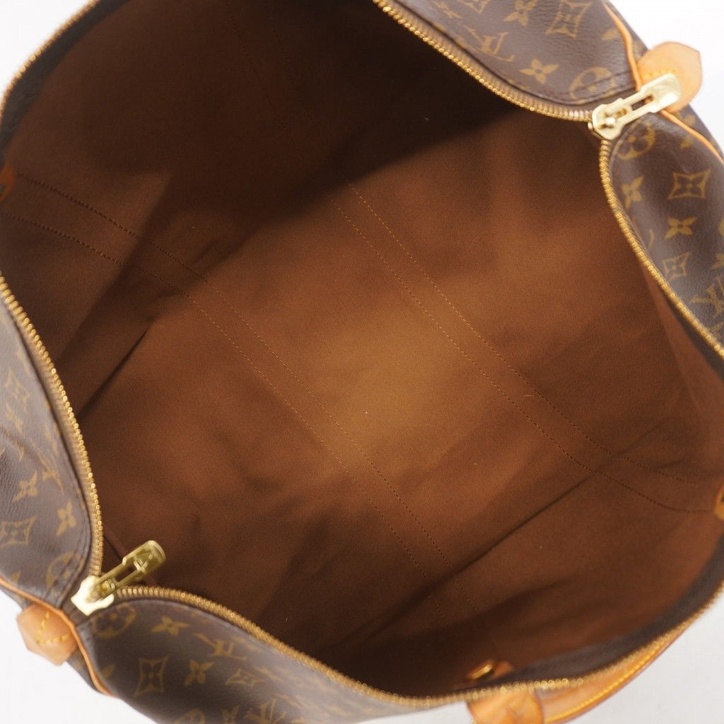 Louis Vuitton Boston Bag Monogram Keepall 50 Brown — view 4