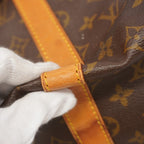 Louis Vuitton Boston Bag Monogram Keepall 50 Brown — view 6
