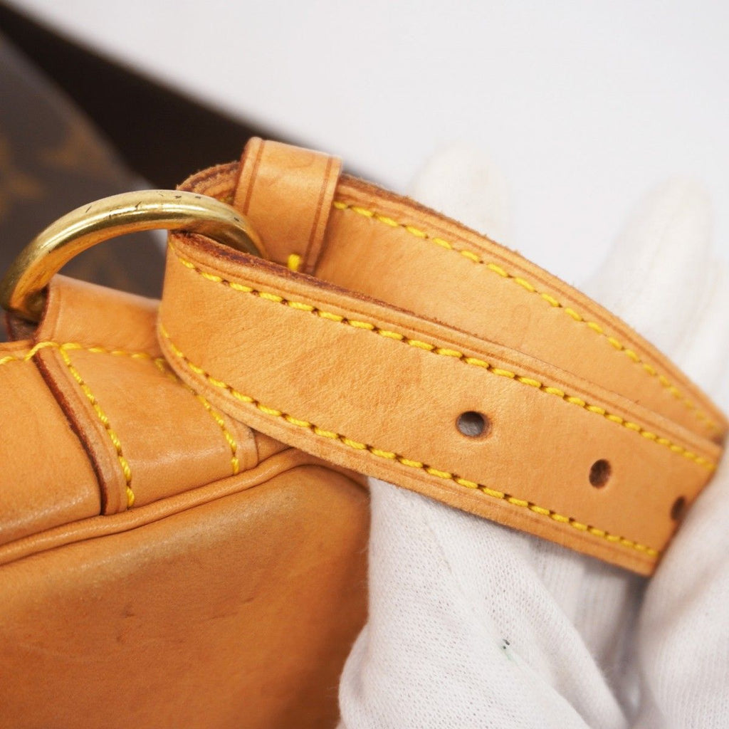 Louis Vuitton Backpack Monogram Montsouris GM Brown — view 8